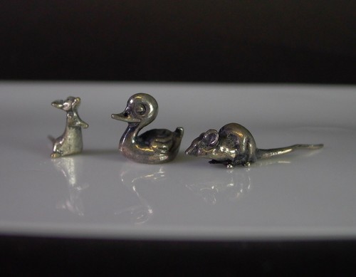 Alte miniatur tierfiguren - alte,