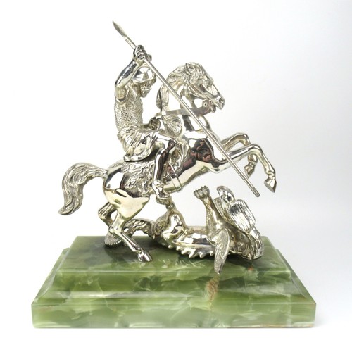Imposante figur aus - figur, 835er