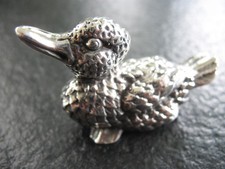 Miniatur Figur Silber 925 Ente