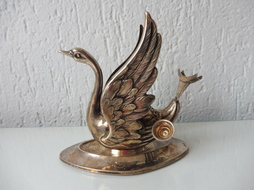 Edle alte silberfigur schwan - edle,,