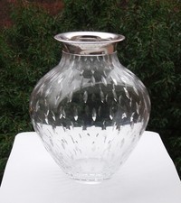 Kristallglasvase, 835er