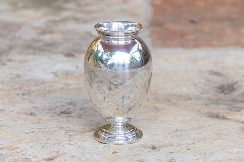 Silbervase 835er silber 643 - 835er-silber,