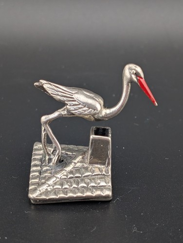 Miniatur storch dach - storch,