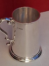 Bierkrug -Humpen ,925Silber
