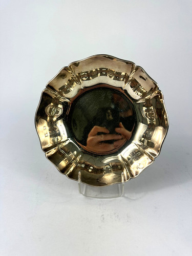 Silber teller schale - teller, signiert
