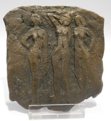 Bronze relief akt anmutige - akt,