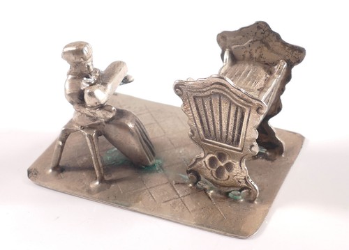 Silberfigur figur miniatur - silberfigur,