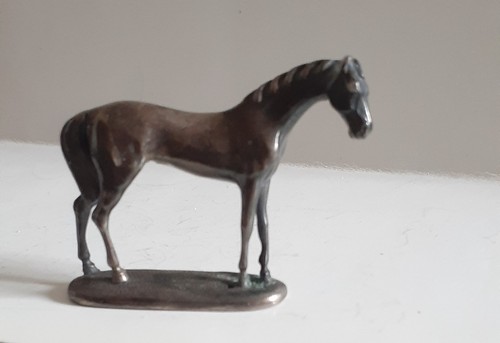 Figur pferd silber - pferd, geprüft