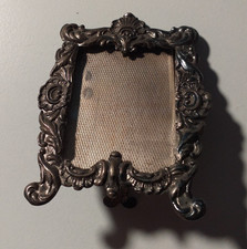 Silber Miniatur Bilderrahmen