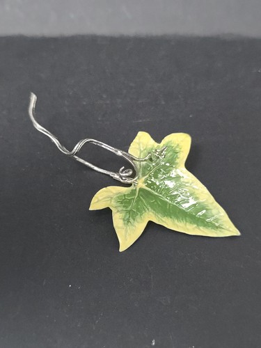 925 silber efeublatt weinblatt - silber,
