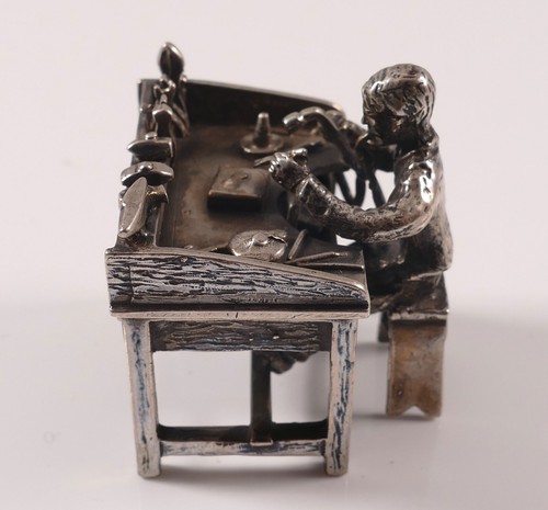 Silberfigur figur miniatur - silberfigur,
