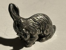 Silberfigur 925 Hase Kaninchen