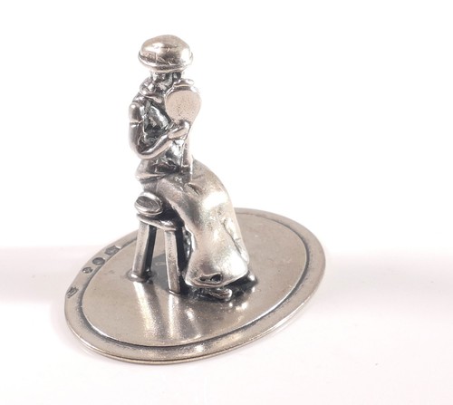 Silberfigur figur miniatur - silberfigur,